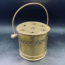 Messing Teekanne Wärmer T-lite Halter 4" x 4" freistehend Dosendeckel & Griff