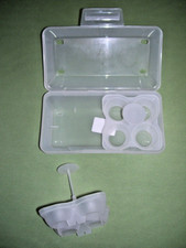 Edeka Mehrweg Eierschachtel Kunststoff 2 Einsätzen z. Eierkochen