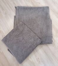 Handtuch Set Badetuch und Handtuch in Hellbraun