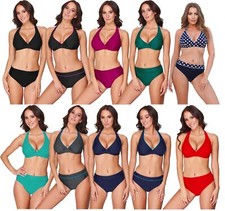 Merry Style Damen Bikini Set Elegantes Design Perfekt Strand Pool Bademode EU