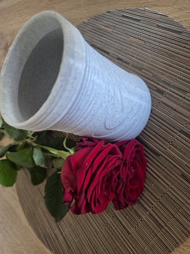 Kunstoff blumenvase - kunstoff,