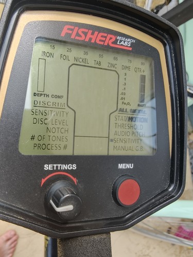 Fisher f75 metalldetektor - fisher,