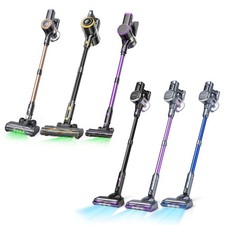 Lubluelu 6in1 Akku Handstaubsauger Kabellos Staubsauger LED-Frontlichter