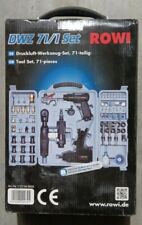 Rowi Druckluft-Werkzeug-Set 71 teilig DZB 71/1 Werkzeug