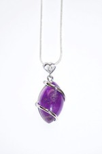 Silberkette mit Amethyst