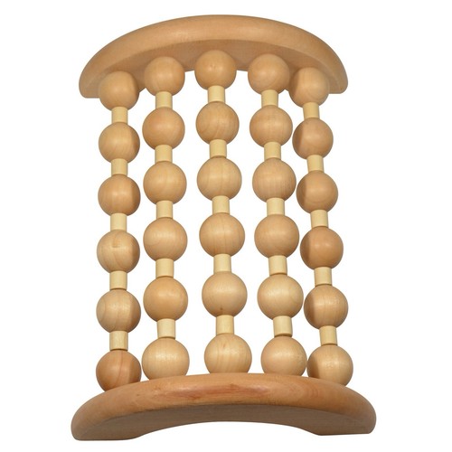 Fußmassagegerät holz - fußmassagegerät,