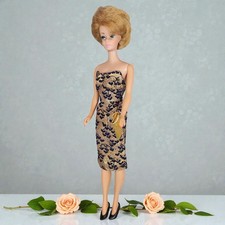 Vintage Barbie Gold Lame