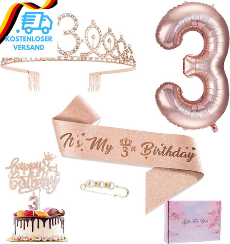Geburtstag mädchen krone - 3,