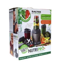 Salter EK2002SILVER Nutri Pro 1000 W Standmixer, Silber, ENGLISCHER STECKER!