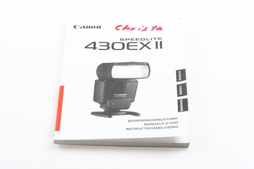 Canon speedlite 430ex - speedlite, ii