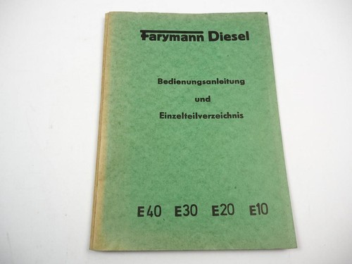 Farymann e40 e30 - e30, e10