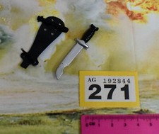 Vintage Action Man 40th Action Soldier Sailor Frogman Deep Sea Diver Knife Y271