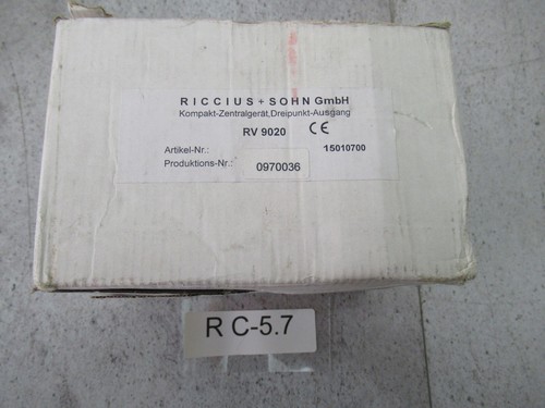 Riccius sohn 15010700 - sohn,