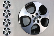 Original VW Golf V VI Typ 1K 17 Zoll Alufelgen 1K0601025AC 7,5Jx17 ET51 5x112
