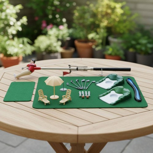 Indoor golf set unterhaltsam - indoor-golf-set,