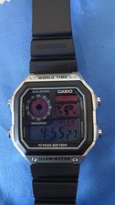 Casio world time watch - world,