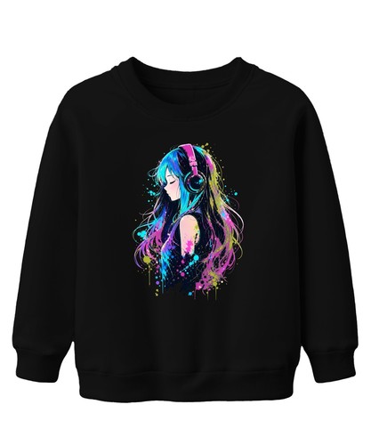 Anime girl kopfhörer musik - anime,