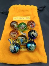 8x Pokémon Murmeln Beutel Kicklee #106 Vintage Spielzeug Nintendo 90er Retro