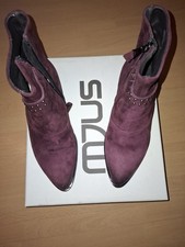 Mjus Stiefelette Trendfarbe Burgunder Gr.37  Neu