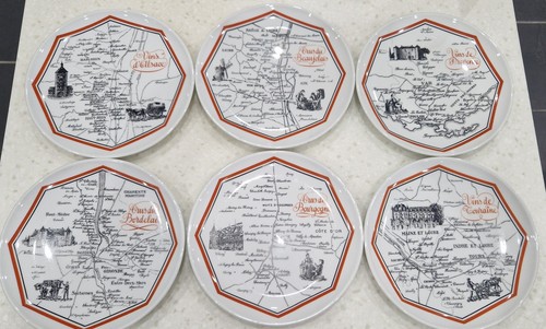 6er set vintage porcelaine - 6er,