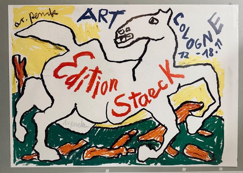 Penck handsignierter - ar., penck,