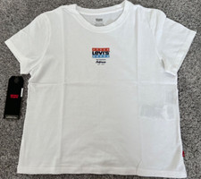 LEVI'S  +++ T-Shirt Gr. XS in weiß mit Motiv mit Etikett UVP 39,95 EUR