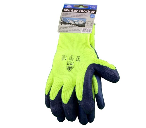 Arbeitshandschuh winterblocker - arbeitshandschuh,