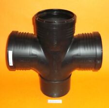 Geberit Silent-PP Doppelabzweig  MAX DN 90 bis  DN 100 x 87,5°