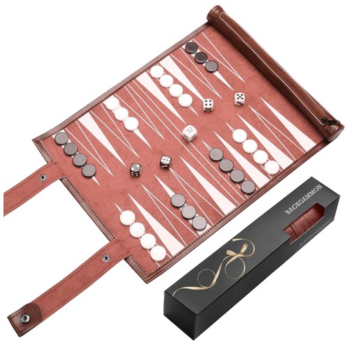 Backgammon holz reise - backgammon,