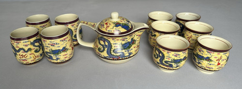 Chinesisches tee service - chinesisches, tee-service