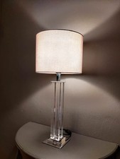 Edle Tischlampe aus Plexiglas