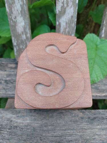 Vintage handgeschnitzte holz - vintage,