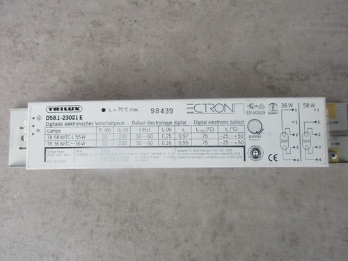D58 23021 1x36w - 1x36w, 1x58w
