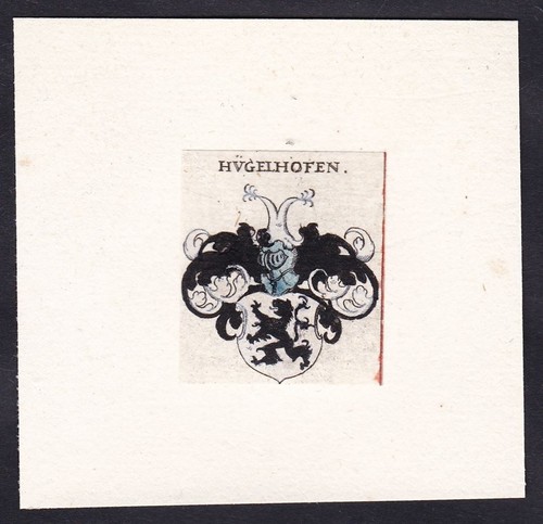 Hügelhofen wappen coat - hügelhofen,