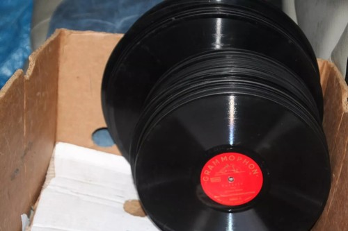 Stück schellackplatten lp - 50,
