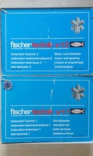 Fischertechnik-klassische Baukästen u-t 1   und u-t 2, 