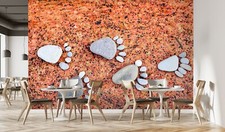 3D Stein Straße Q4168 Tapete