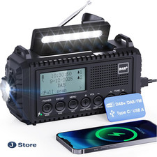 Solar kurbelradio dab mit - solar,