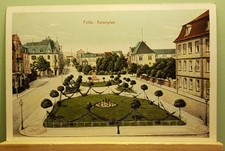 Alte Original AK Fulda KAISERPLATZ - ca um 1925
