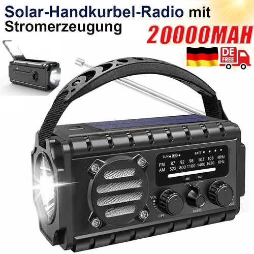 Radio solar kurbelradio mit - radio,