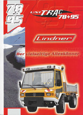 Lindner Unitrac 78 und 95, Prospekt , Traktor