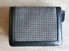 FREDsBRUDER Wild Punched RV Geld Börse Small schwarz grau NEU