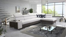 Ecksofa mit Schlaffunktion Melanie XI Maxi  L-Form Sofa mit Bettkasten Modern 26