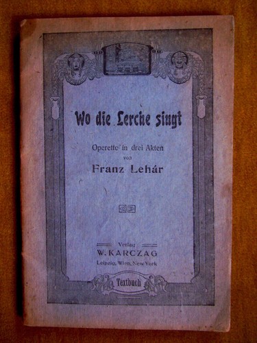 Die lerche singt - "wo, …
