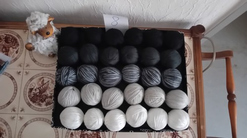 Wolle garnpaket 900 - 900,