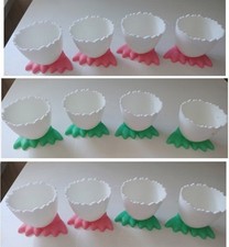 Eierbecher set eier - 4x, halter