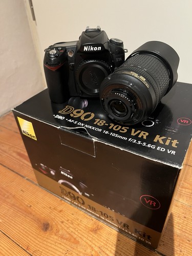 Nikon d90 kit 105mm - nikon, vr