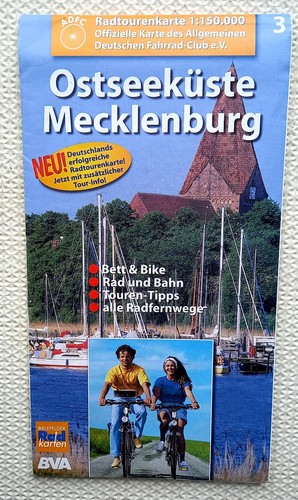 Radtourenkarte ostseeküste - radtourenkarte,