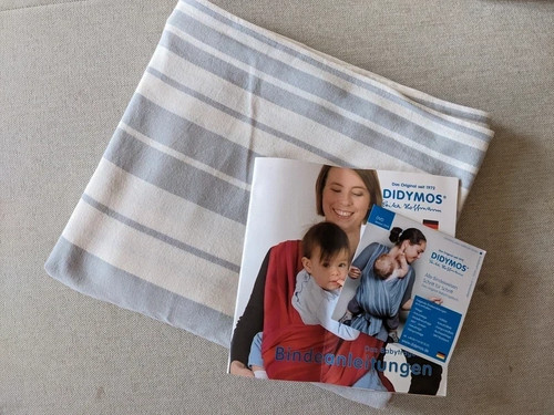 Didymos babytragetuch grau - babytragetuch,,