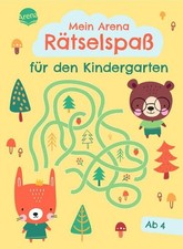 Mein Arena Rätselspaß für den Kindergarten. Rätsel- und Malblock. Alter: ab 4 Ja
